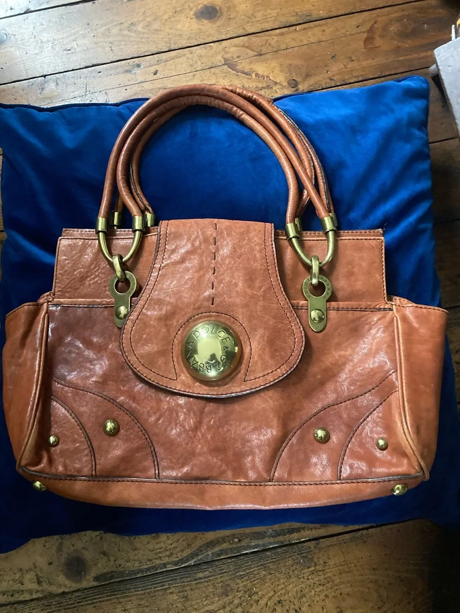 Vintage Leather Bag - Image 2