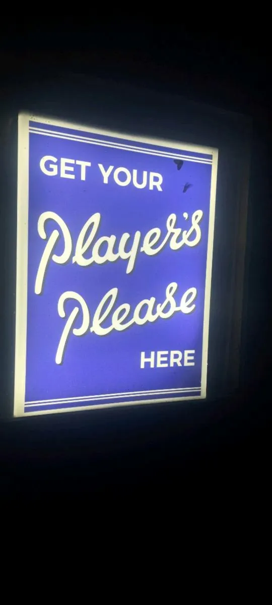 Large  players light up sign - Image 1