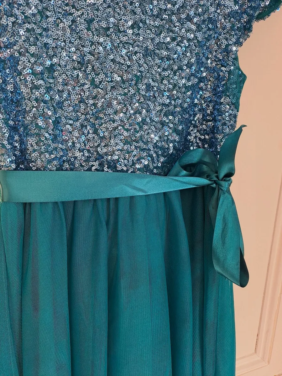 Monsoon Teal Dress - Image 2