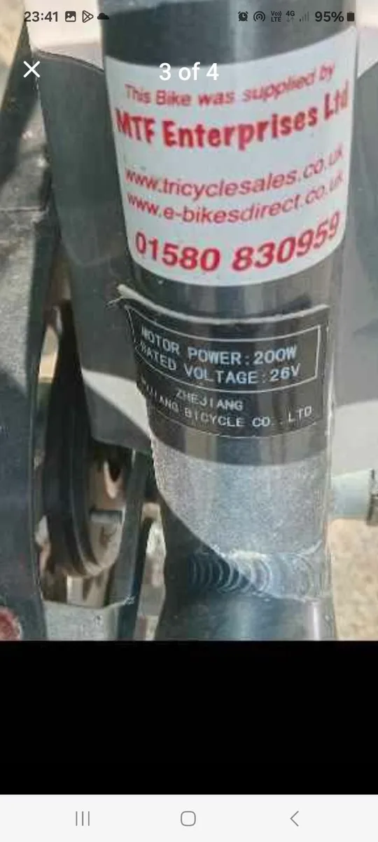 Salisbury power cycle  Electric  bike - Image 3