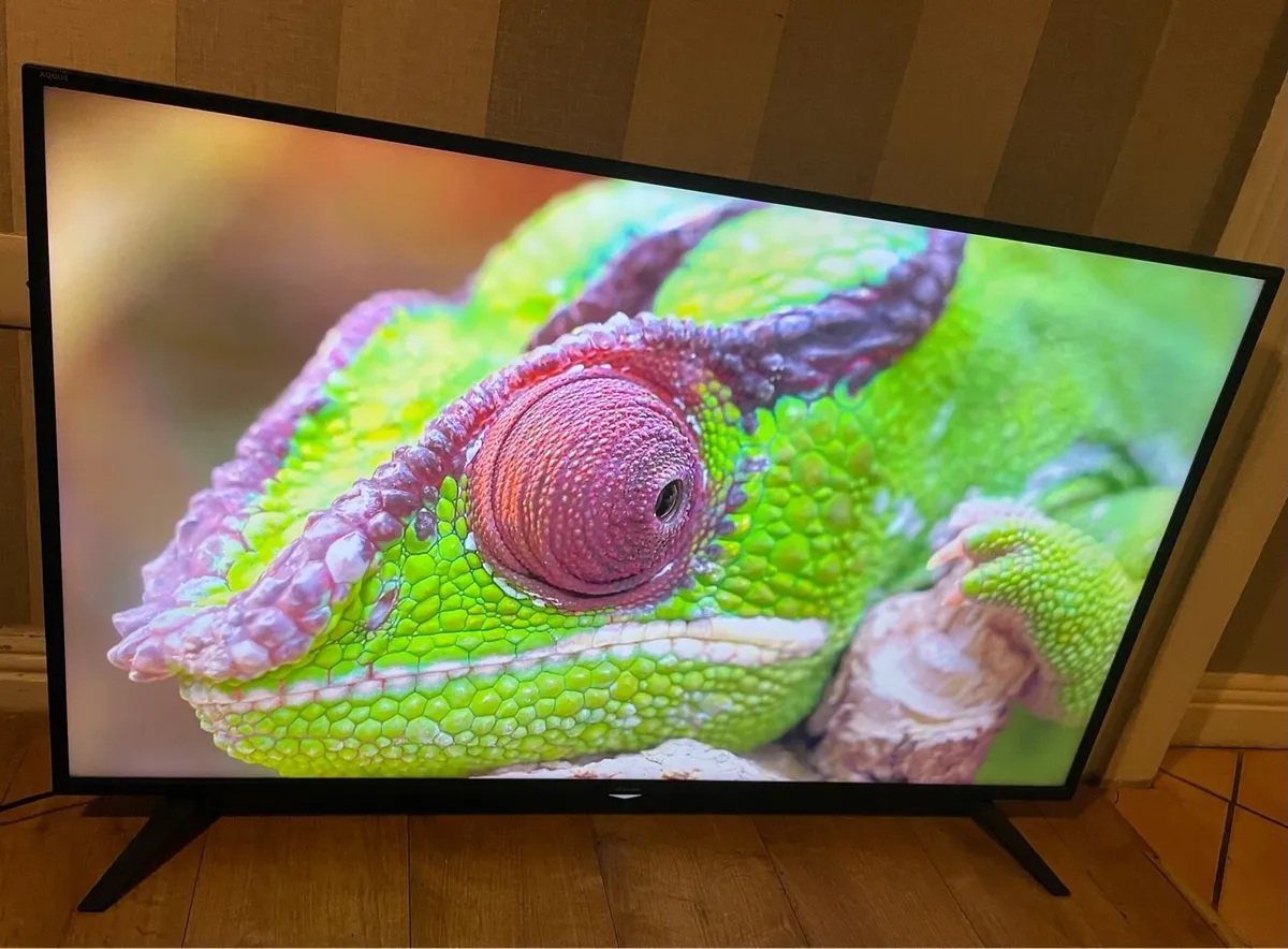Sharp 50inch 4k Smart TV - Image 1