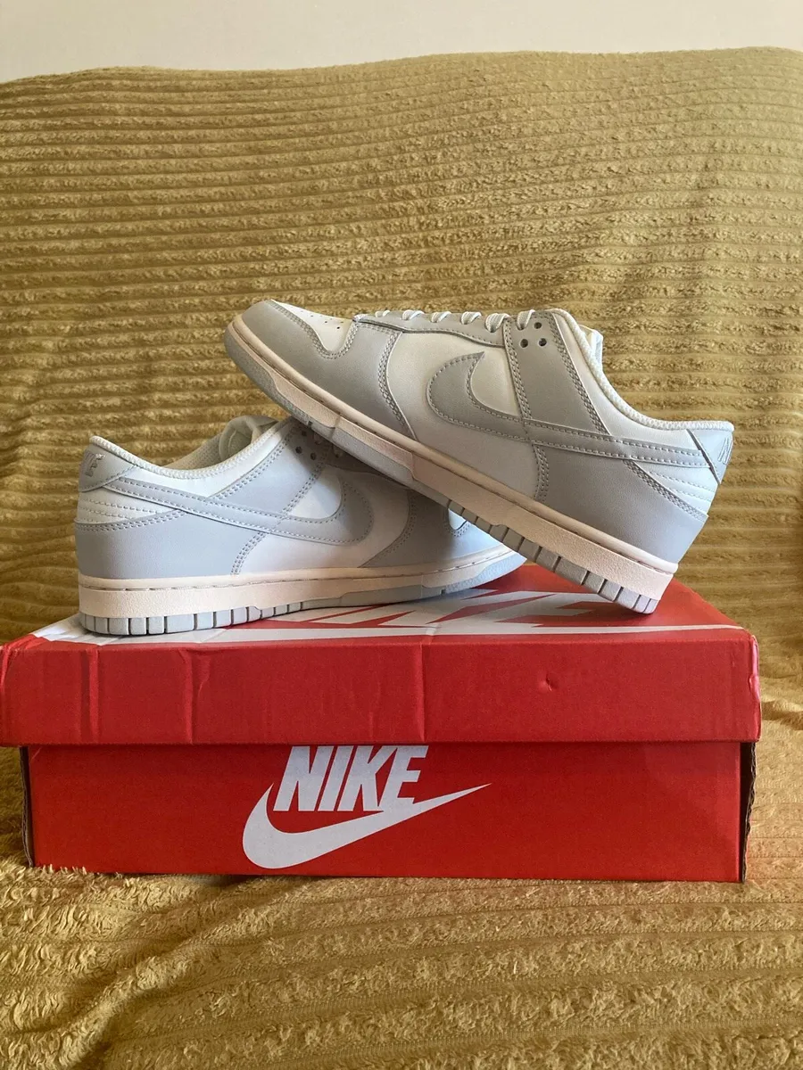 Nike Dunks Size 6 UK Grey / Bone - Image 2