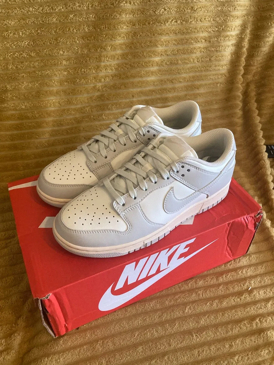 Nike Dunks Size 6 UK Grey / Bone - Image 3