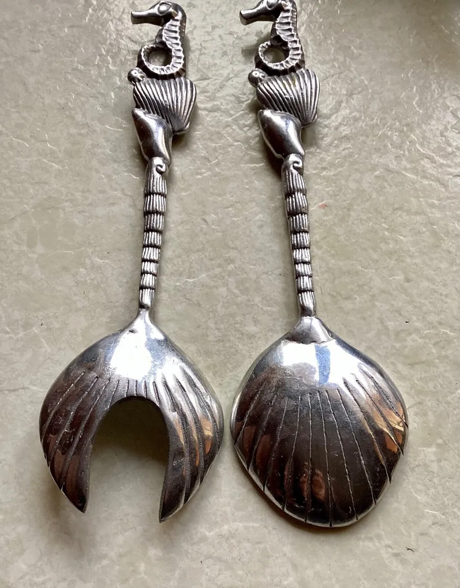 RARE FIND - Vintage Godinger Silver Plate Seahorse - Image 2