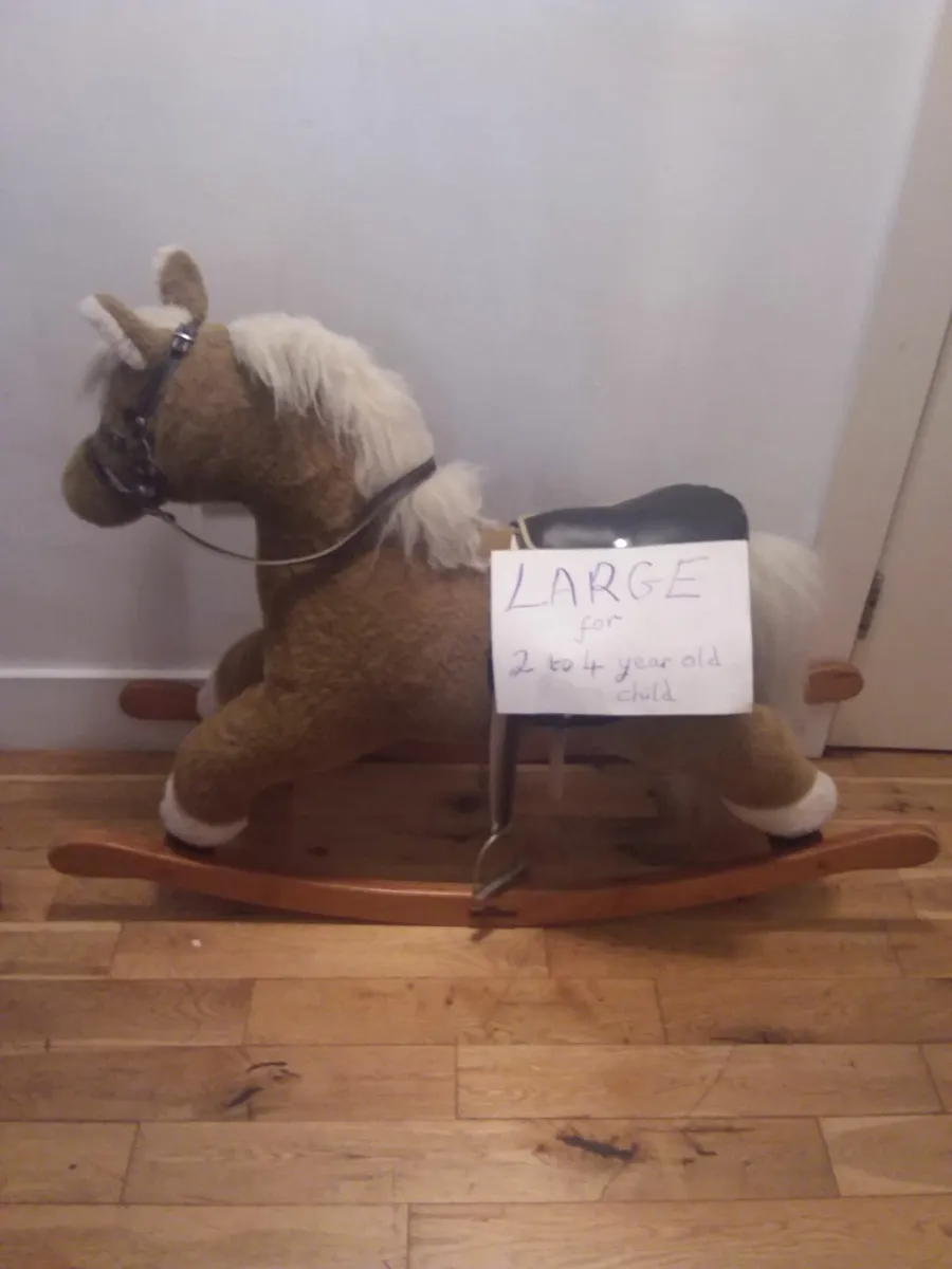 BIG ROCKING HORSE..mammas and pappas - Image 1