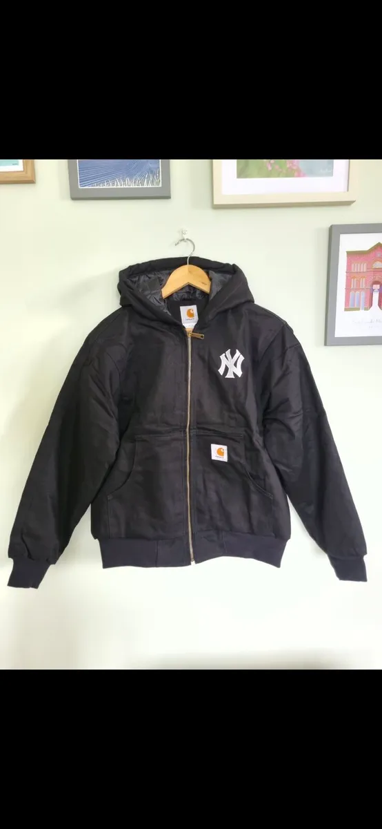 Carhartt Yankees reworked mens black winter jacket - Image 1