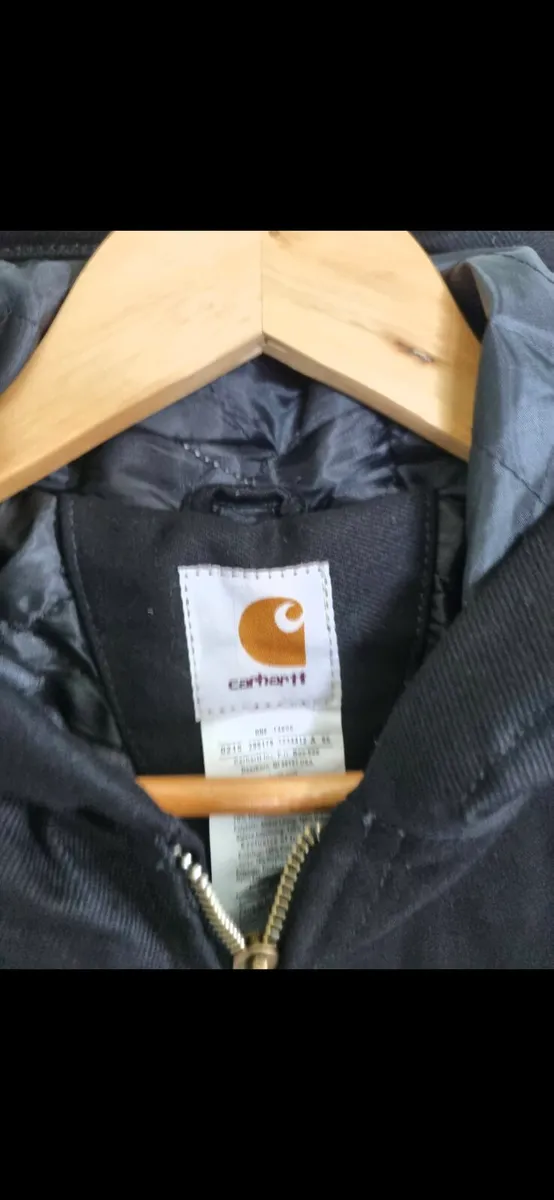 Carhartt Yankees reworked mens black winter jacket - Image 4