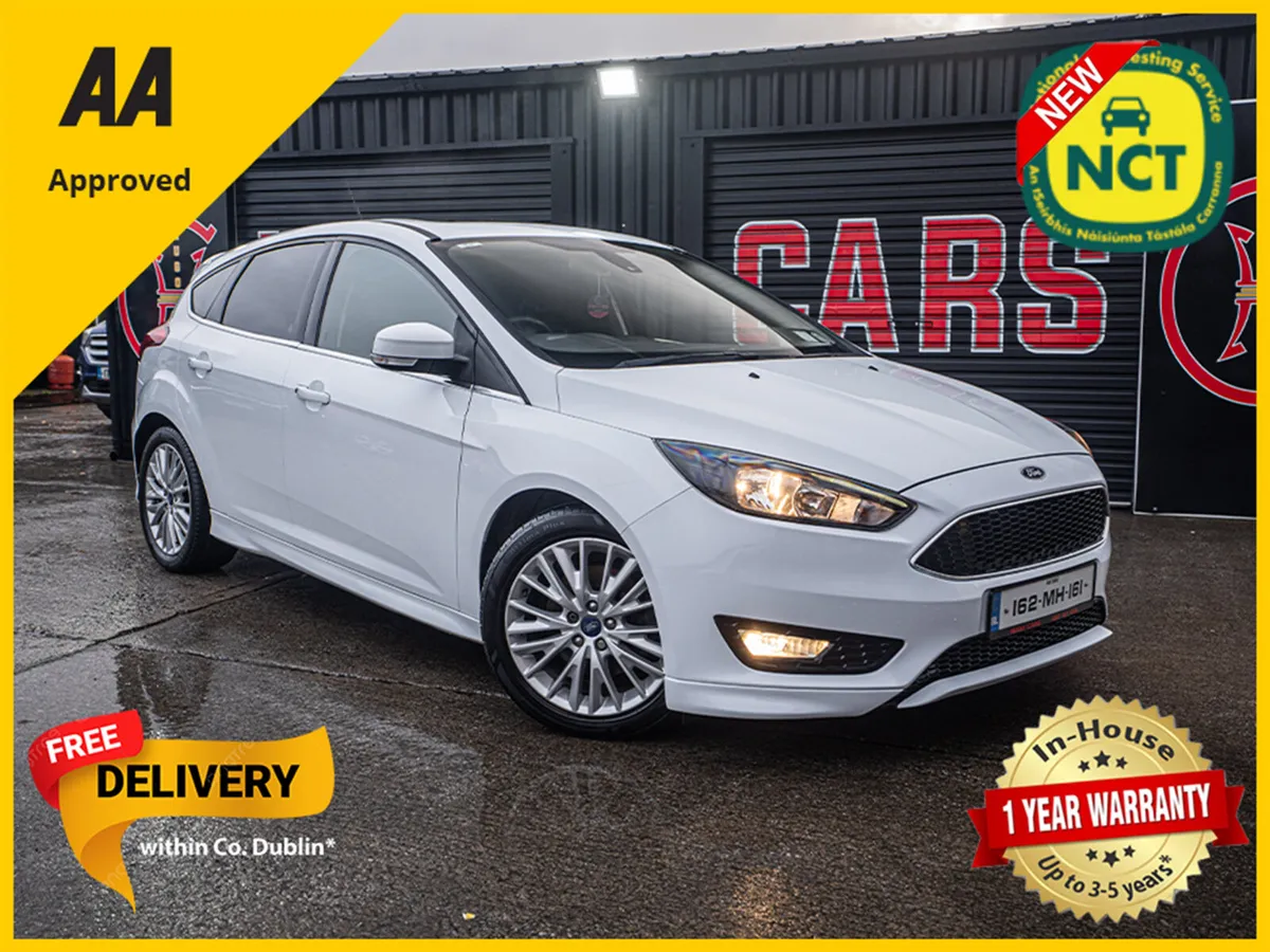 162 Focus 2.0tdci/New NCT/Irish car/1yr warranty - Image 1