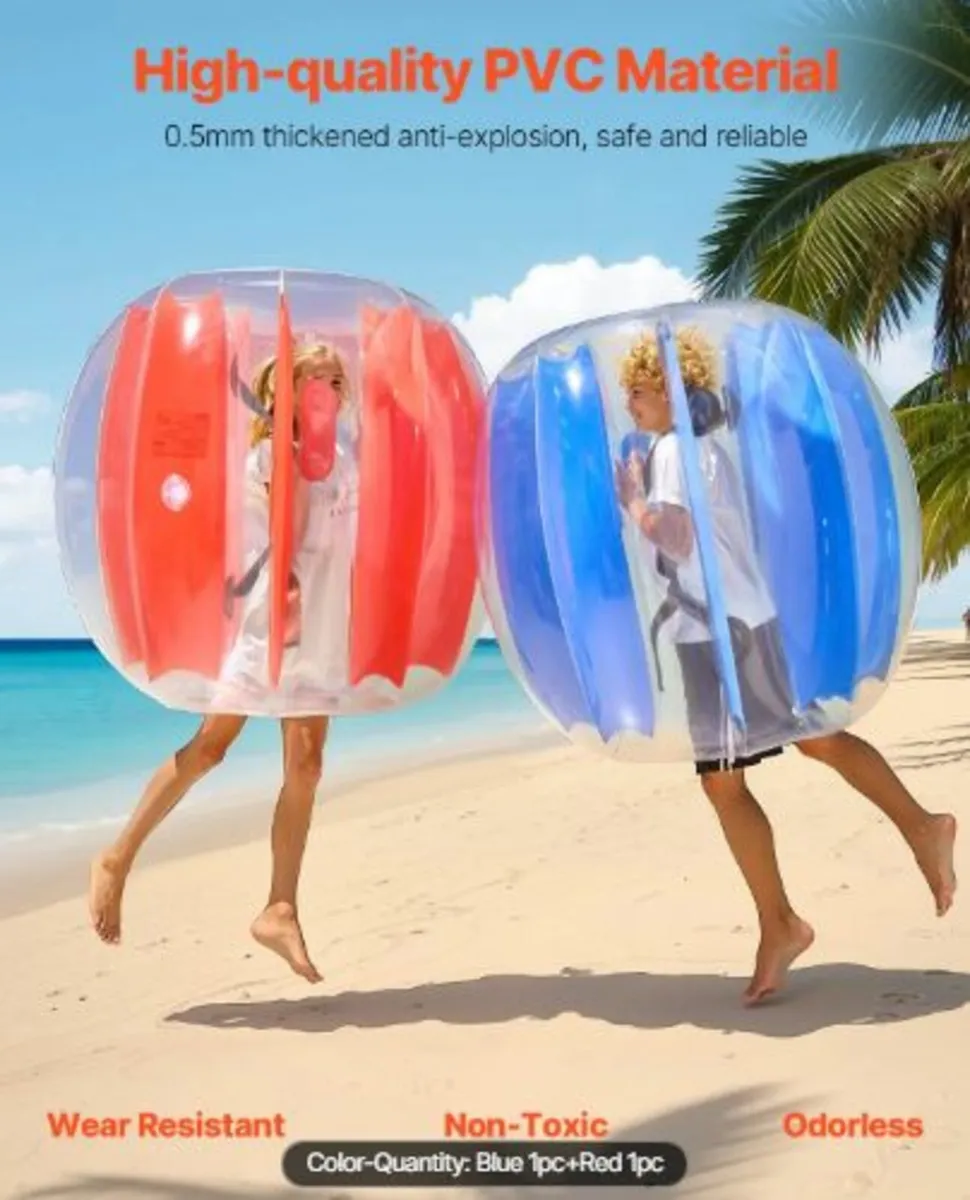 Inflatable Bumper Balls 2-Pack,4FT/1.2M Body Sumo - Image 2
