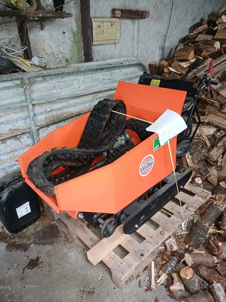 9HP Tracked Petrol Mini Dumper - Image 1