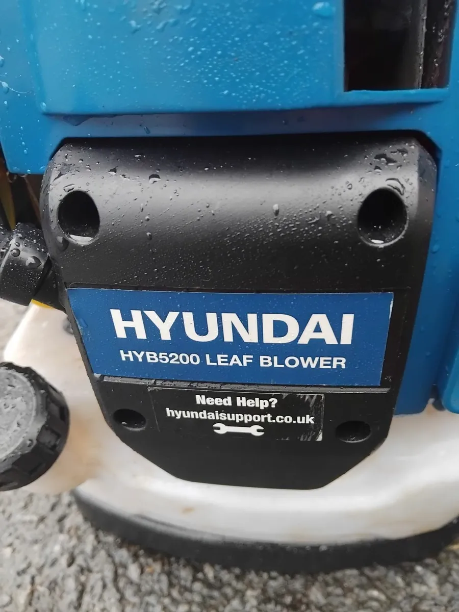 Hyundai leaf blower petrol like new running 💯 - Image 3
