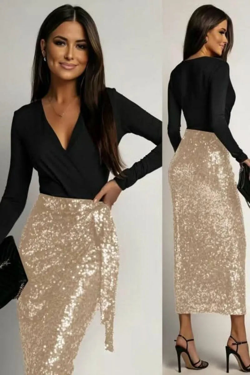 Sequin dresses one sz fits 12/14........32e - Image 1