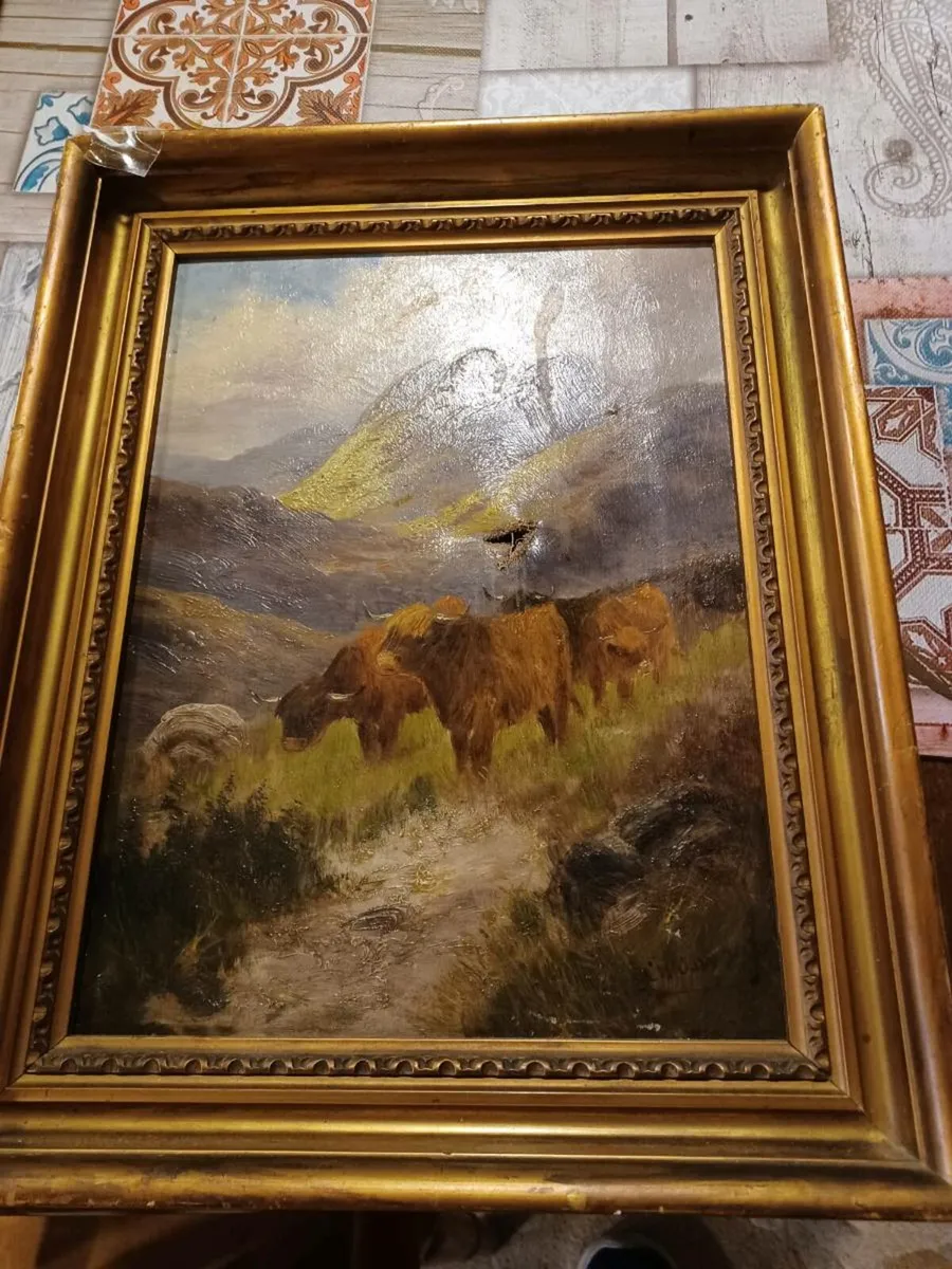 Oil on canvas   signed c oslwald - Image 2