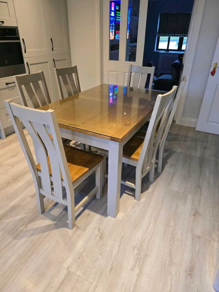 Dining Table and Chairs - Image 1