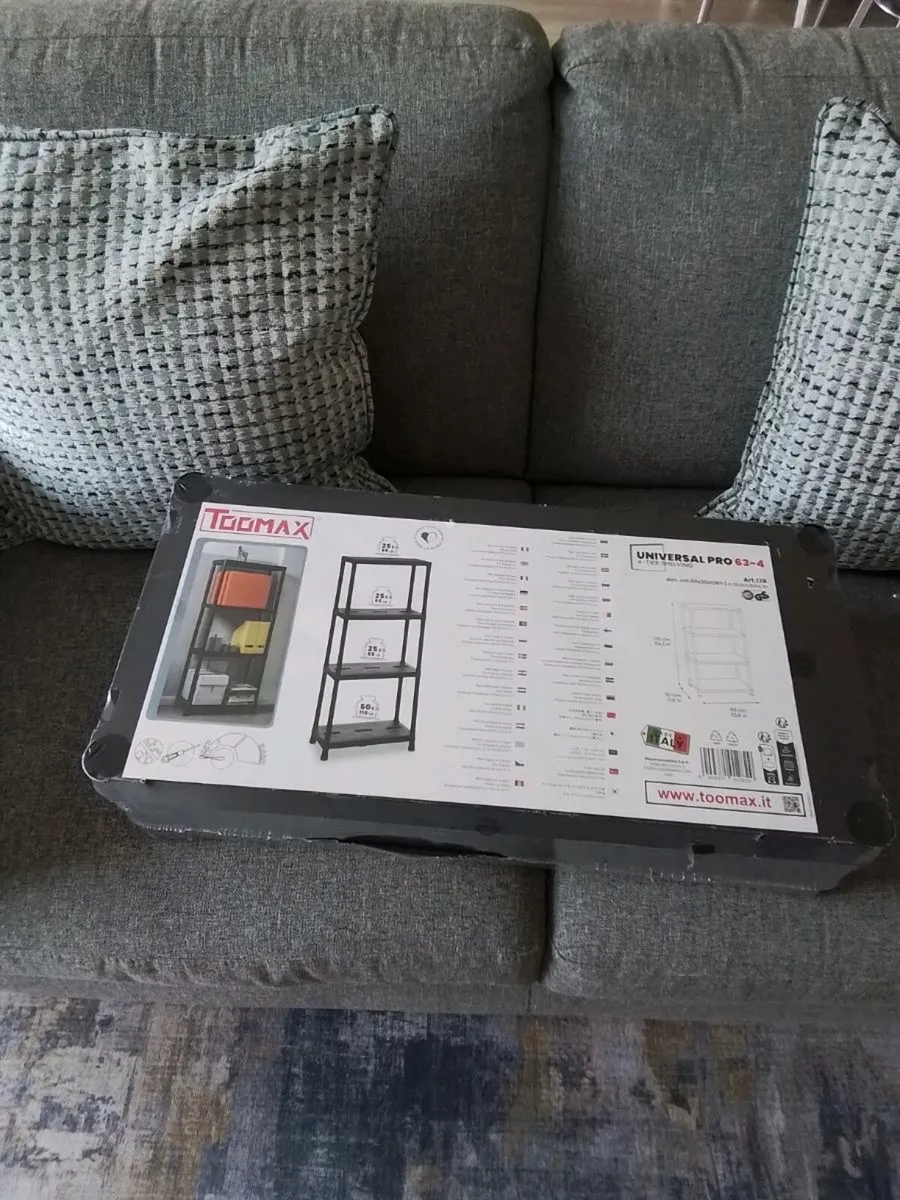 4 tier shelving unit