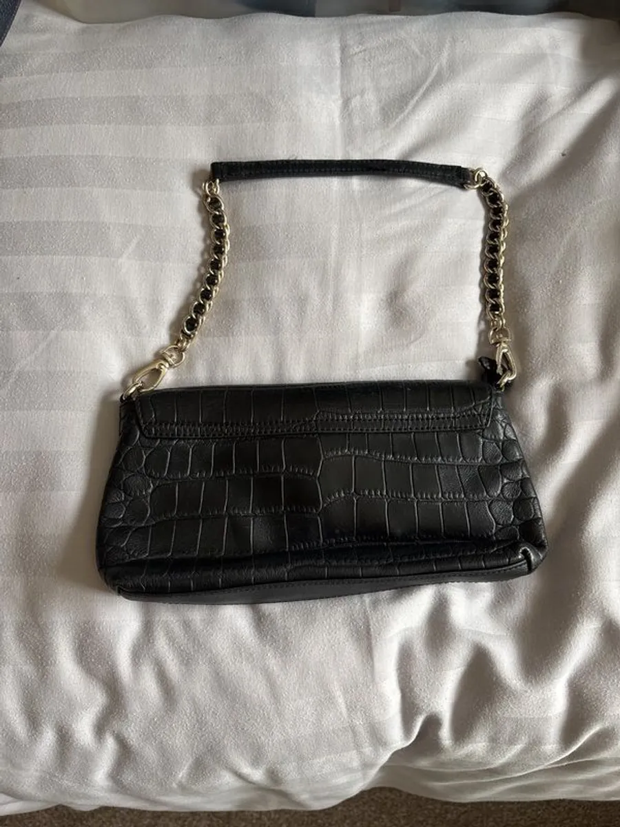 DKNY small black and gold evening bag - Image 2