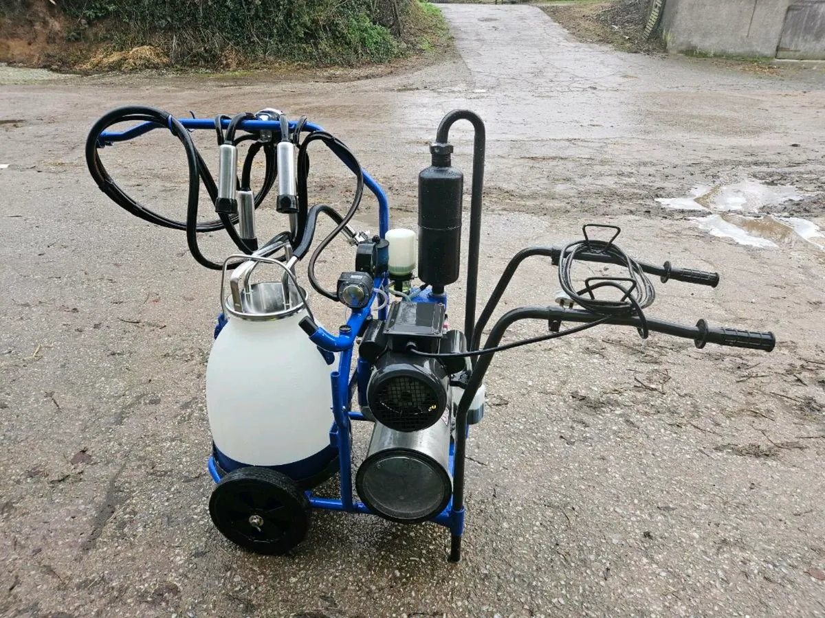 Single milking machine. 10 unit delaval parlor - Image 1