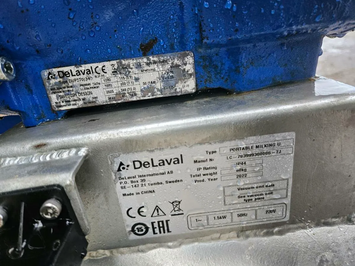 Single milking machine. 10 unit delaval parlor - Image 3