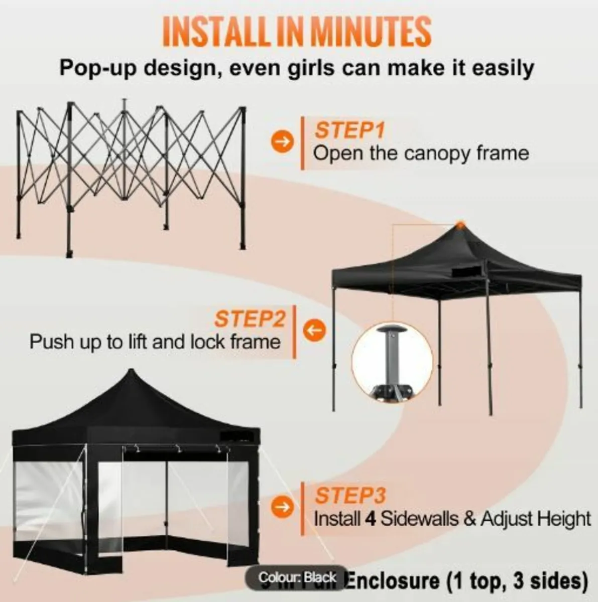 Pop Up Canopy Tent - Image 4