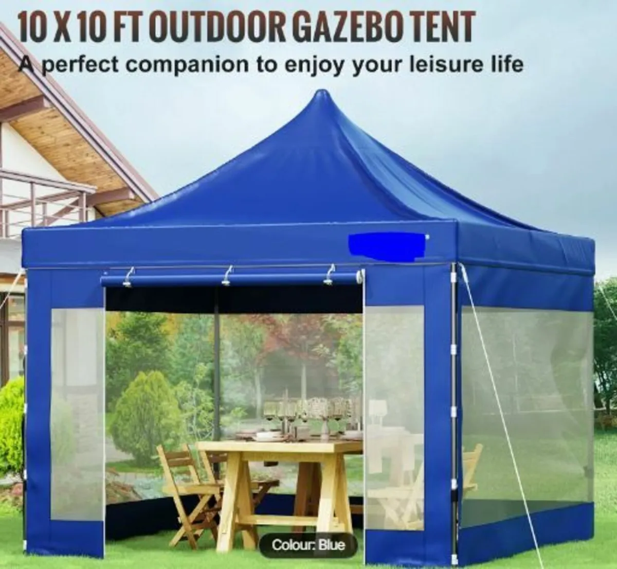 304.8 x 304.8 cm Pop Up Canopy Tent, Outdoor - Image 2