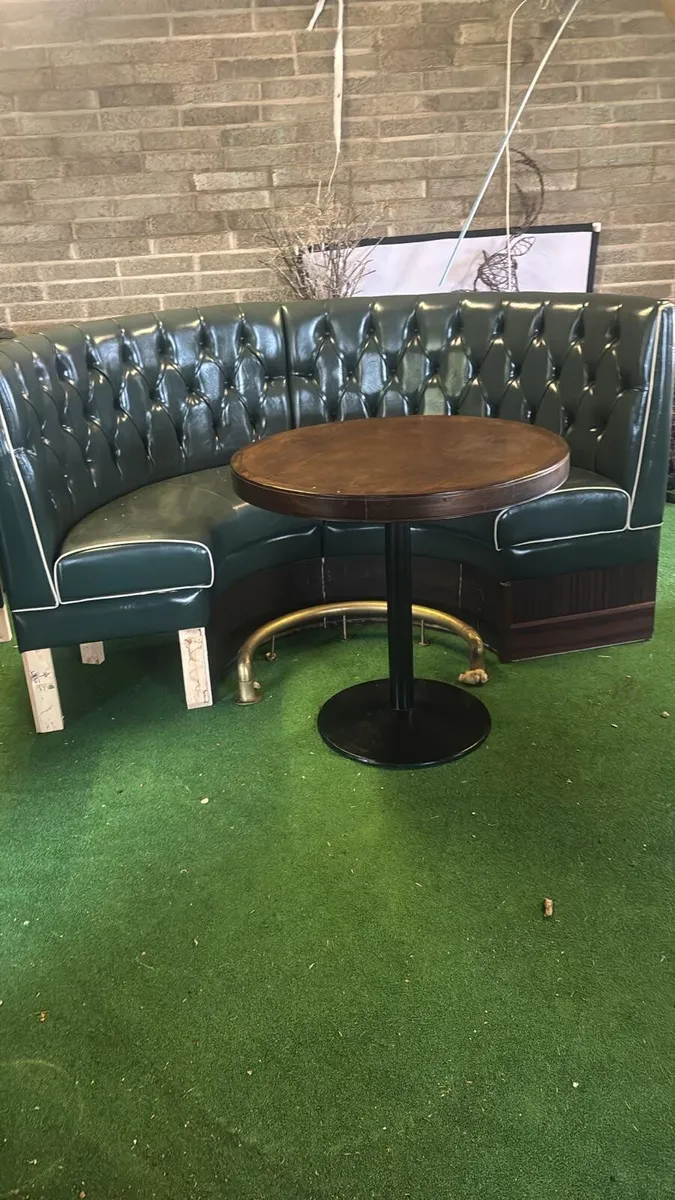 Bar booths seating and tables - Image 2