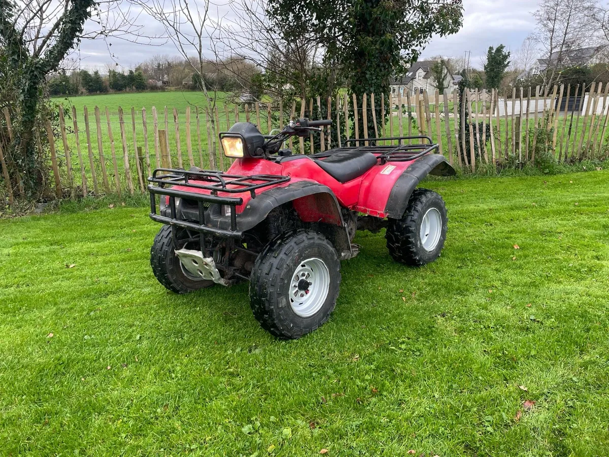 Honda 450 selectable 2x4wd - Image 1