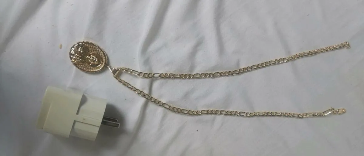 St Jude pendant with chain - Image 2