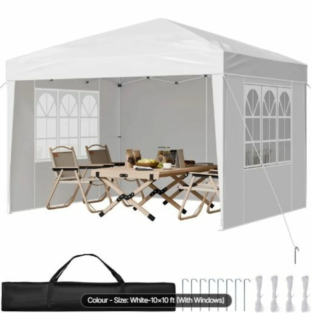 Pop Up Canopy, 2.95 x 2.95 m Instant - Image 1
