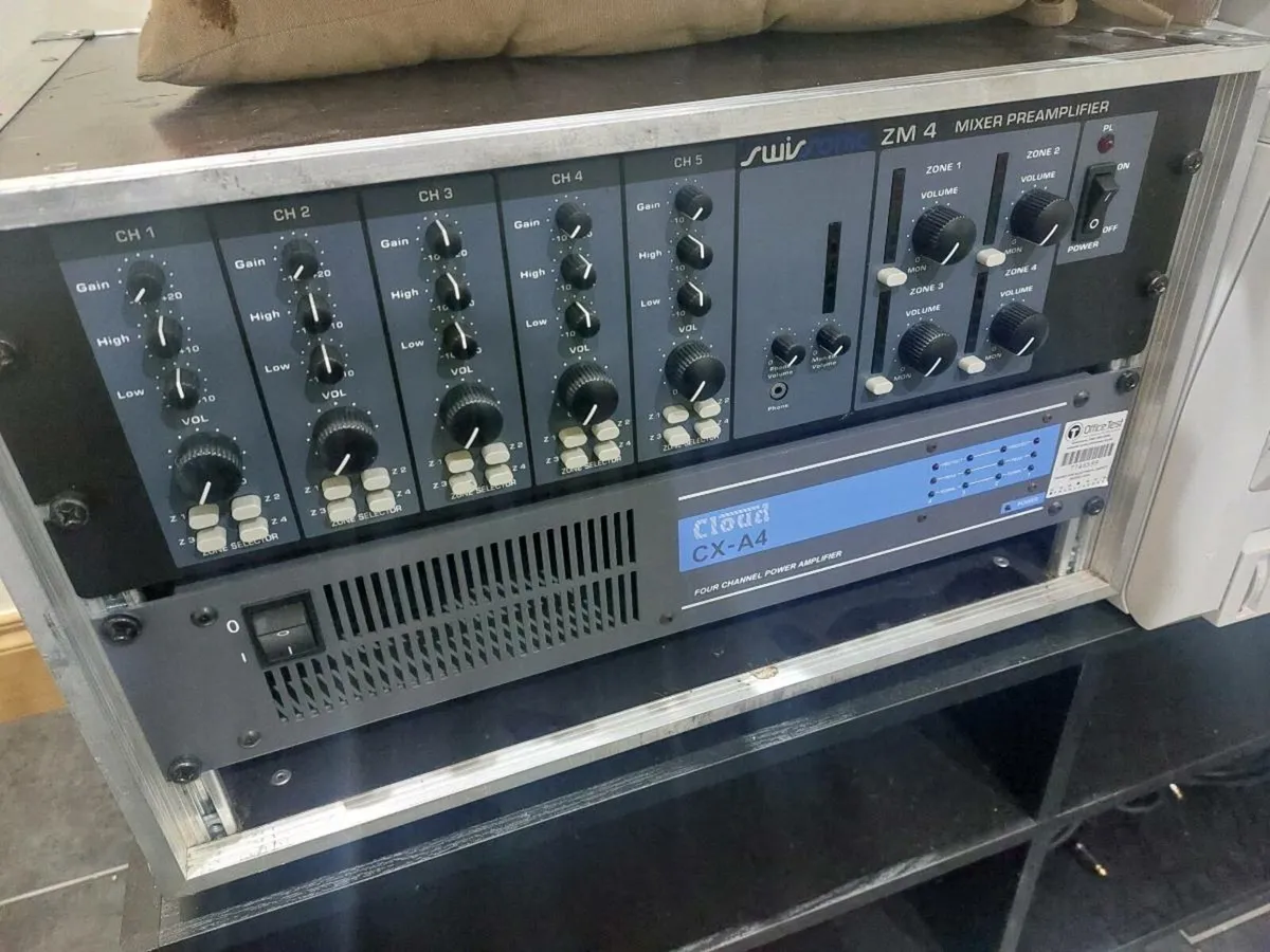 Cloud 4 way amp and 4-way mixer - Image 1