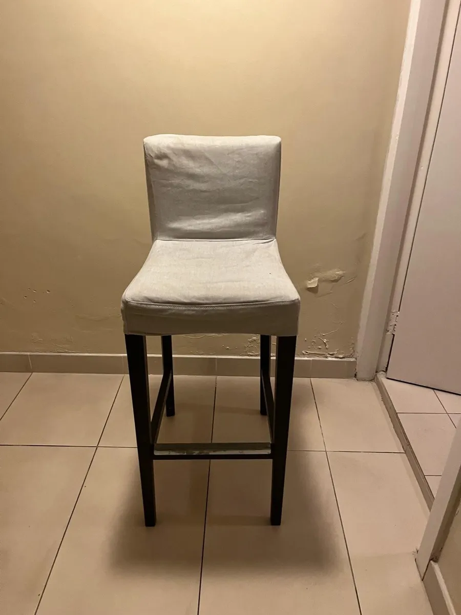 Bar Stools – Set of 3 (1m Back Height / 70cm Seat - Image 1