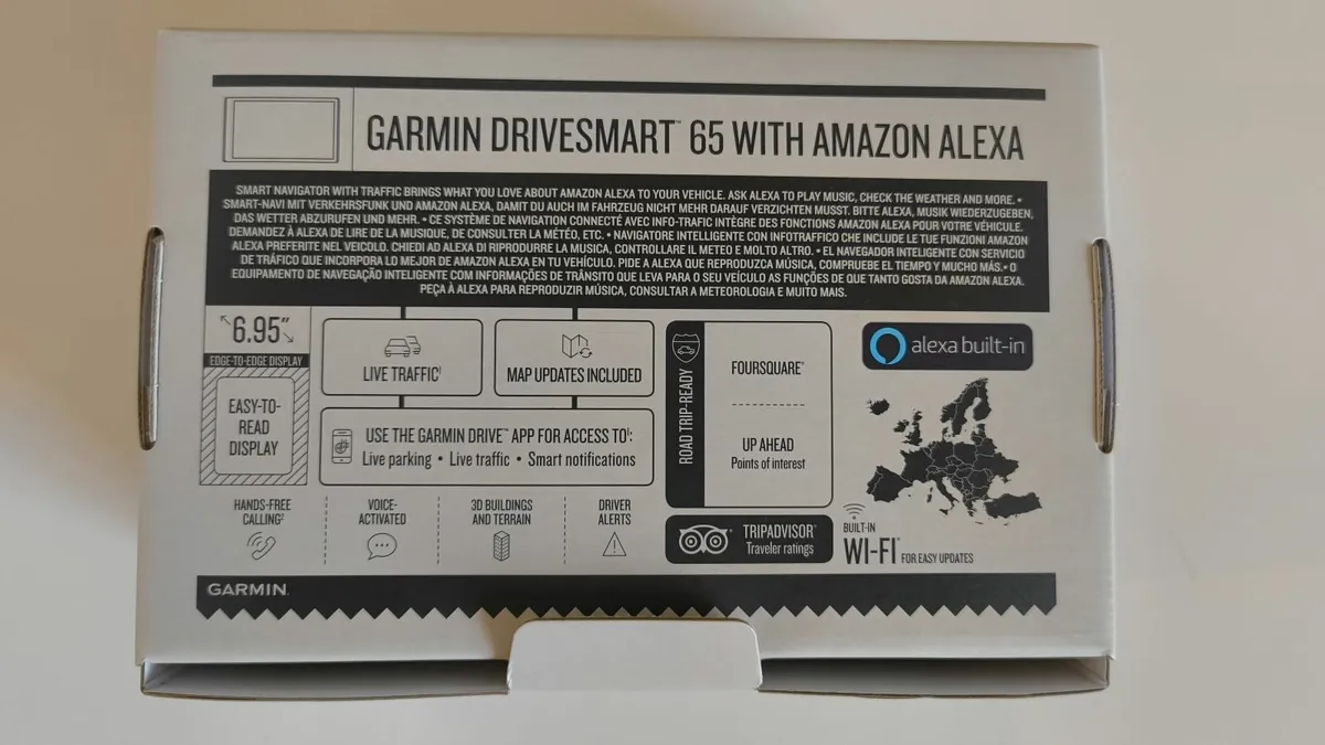 Garmin DriveSmart 65 with Amazon Alexa – Boxed - Image 3