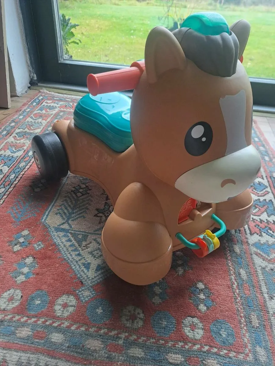 Fisher price Walk Bounce and Ride Poney - Image 4