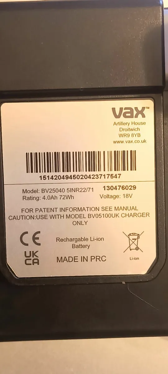 Hoover ONEPWR Lithium Ion Battery 4.0 Ah - Image 3