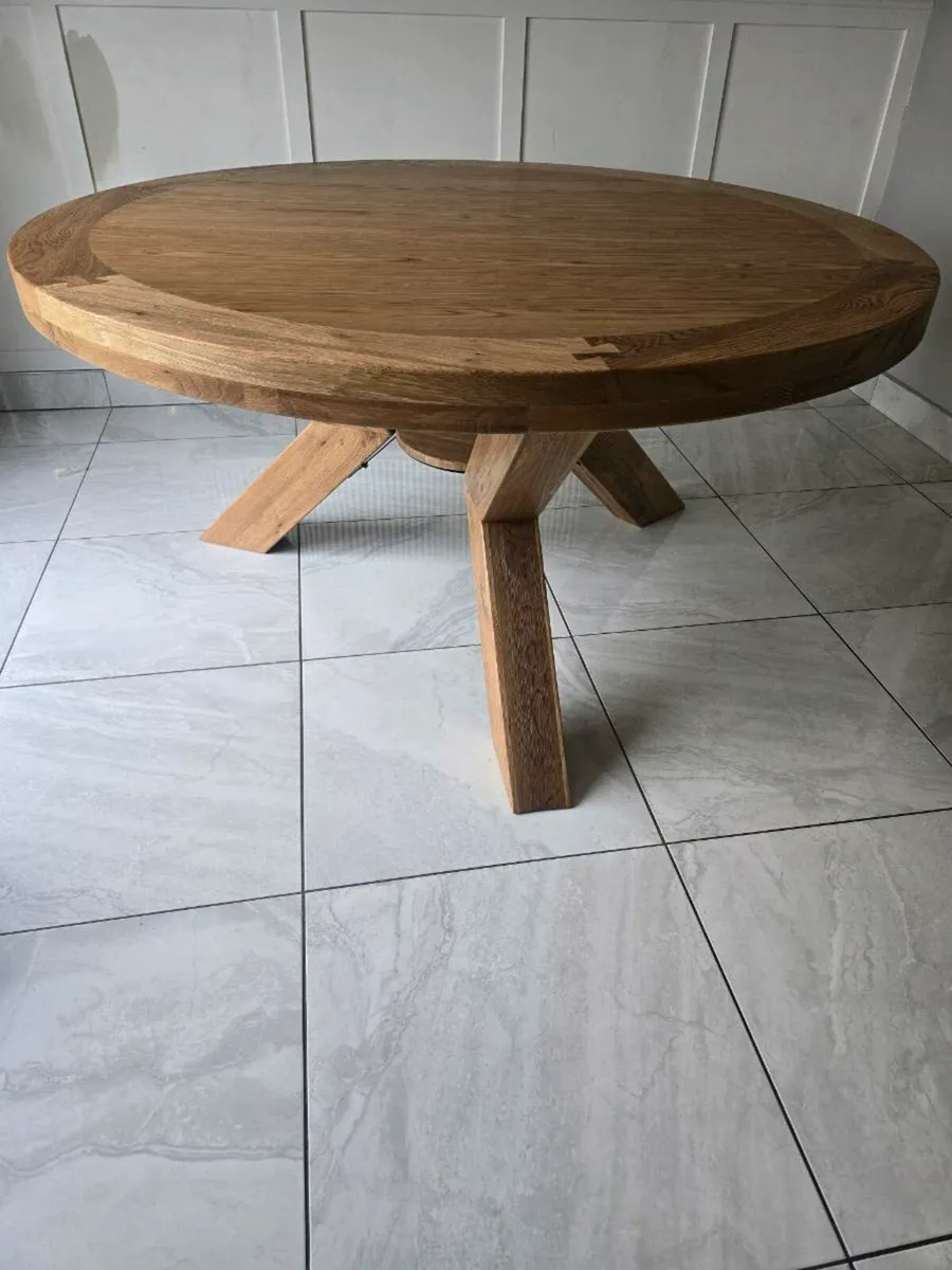 1.6m OAK Table - Image 3