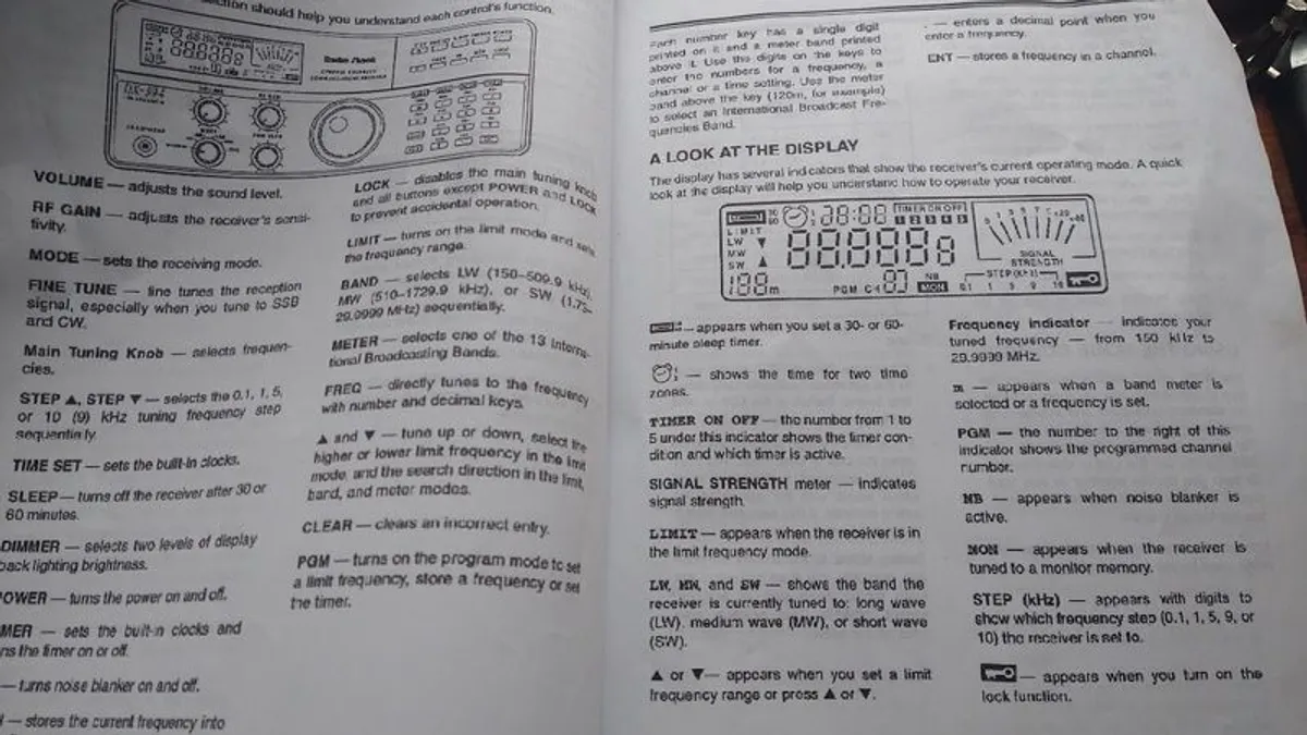 Realistic DX-394 HF Receiver - Image 2