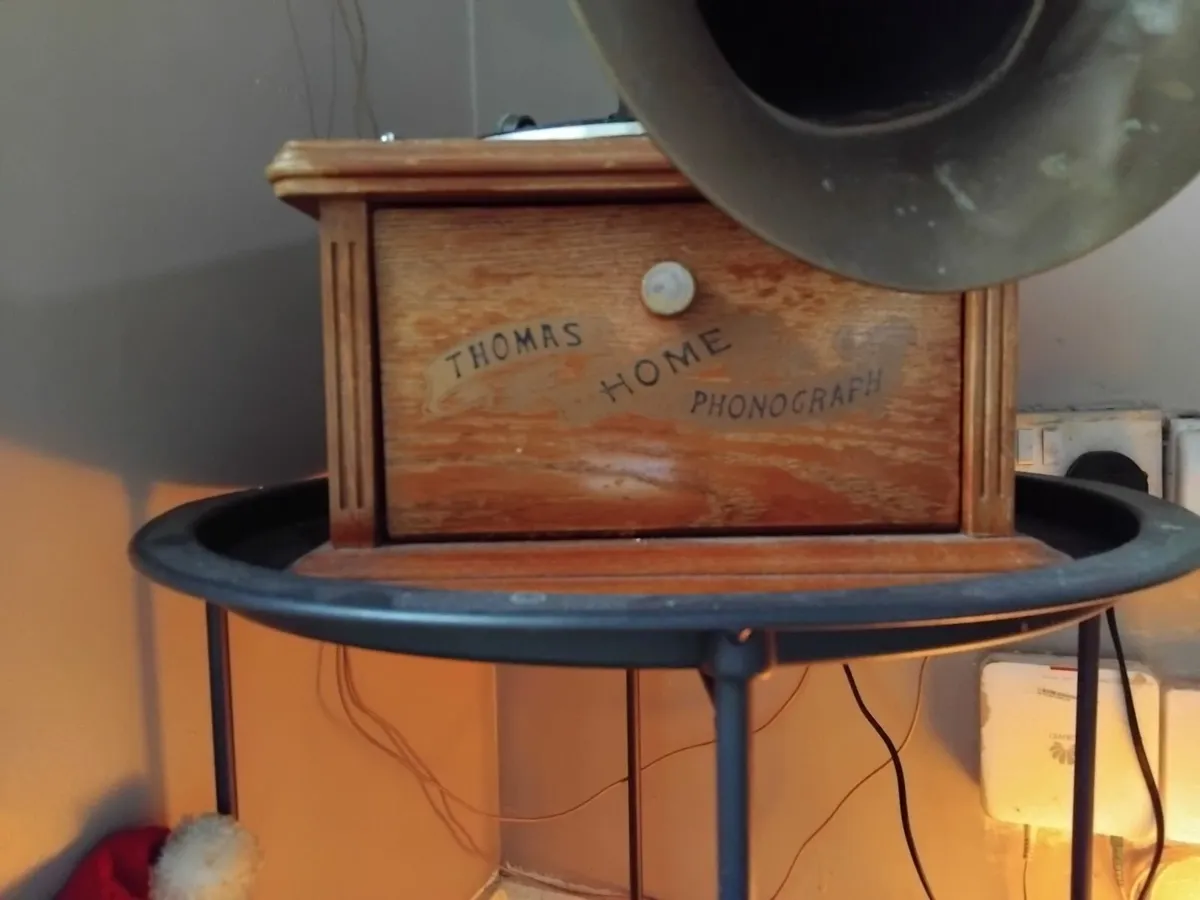Thomas Home Phonograph - Image 4
