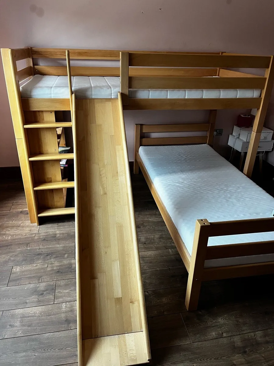 Bunk beds with slide - Image 2