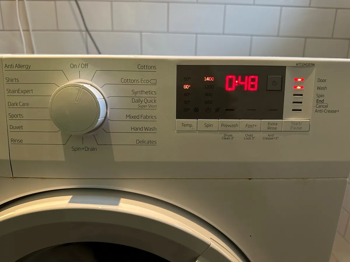 Beko A+++  9KG Washine Machine - Image 2