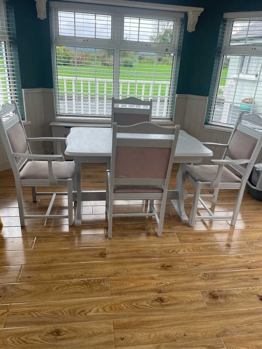 Dining Table and Chairs - Image 1