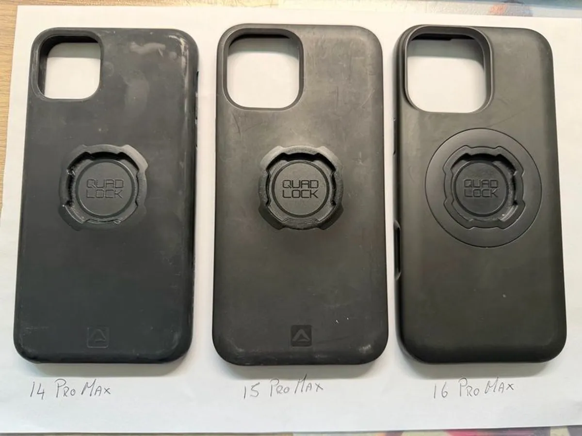 iPhone pro max Quad Lock cases