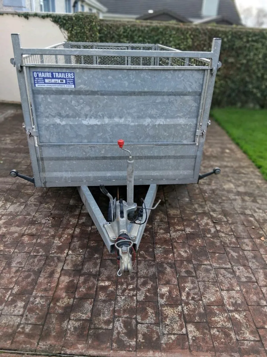 8ft  2ins  x 4ft 6ins Galvanised trailer - Image 3