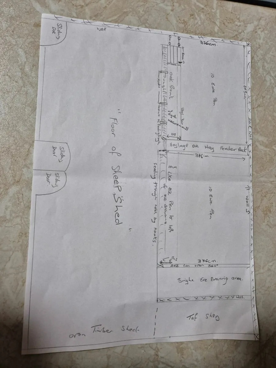 sheep shed fittings, galvan steel frame, equipment - Image 4