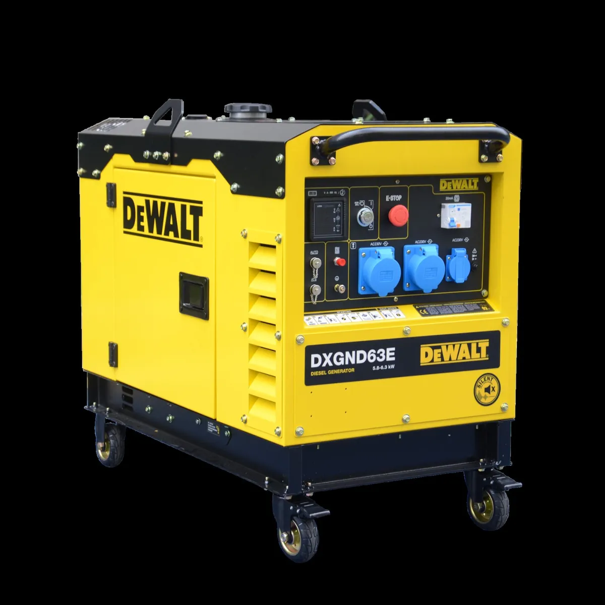 Dewalt 6.3Kw / 7Kva Diesel Generator - Image 3