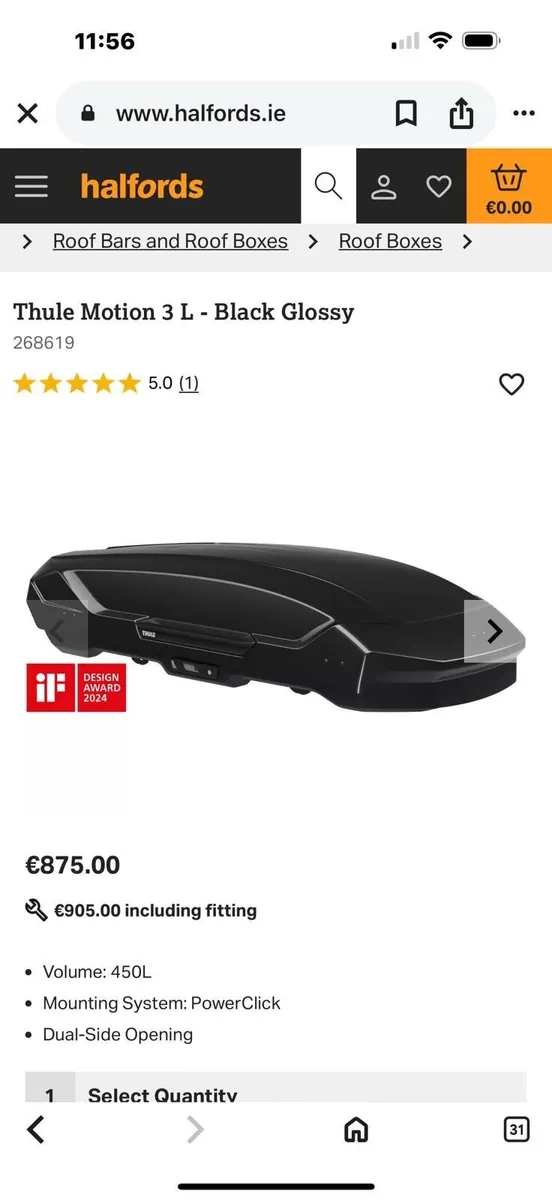 Roof box & Roof bar - Image 1