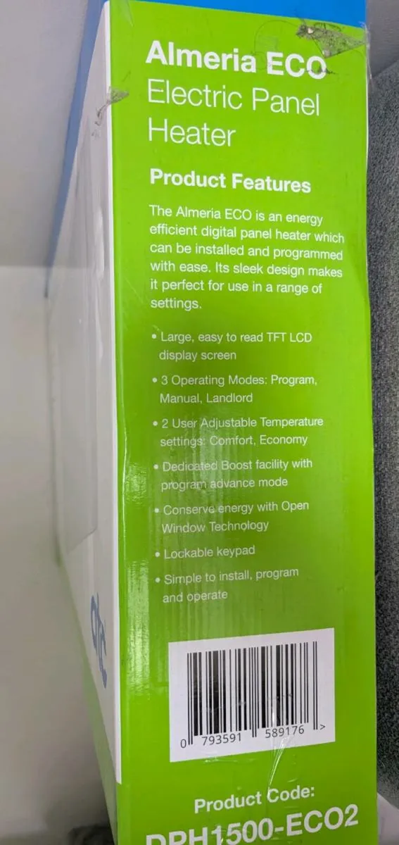 Panel Heater Radiator: DPH1500-ECO

Almeria 1500W - Image 2