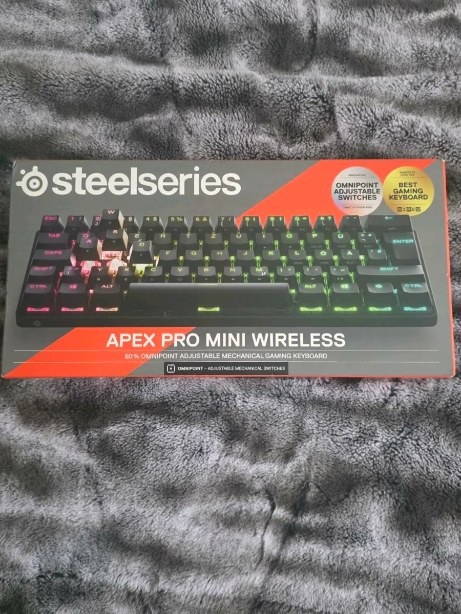 Steelseries Aplex pro mini wireless gaming keyboar - Image 1