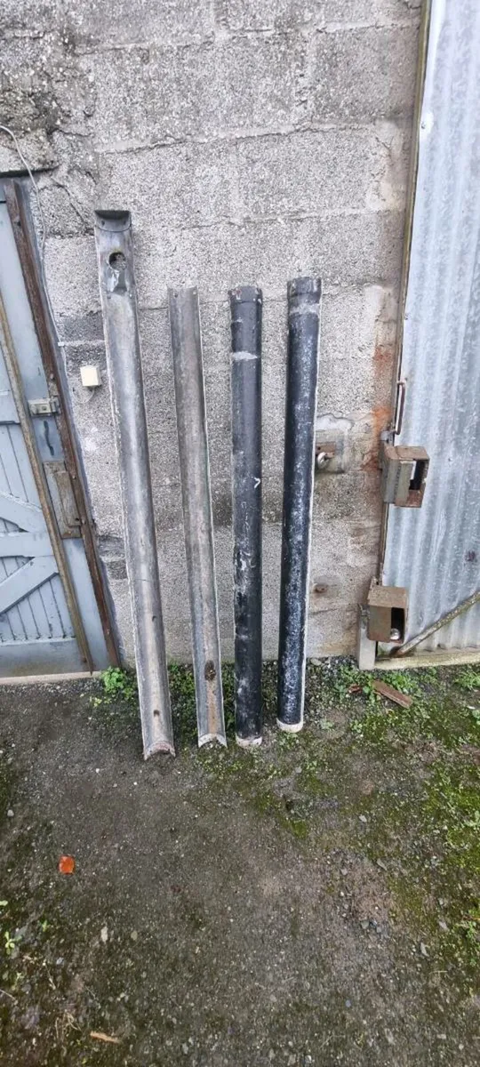 4inch Half-Round Galvanised Gutters - Image 1