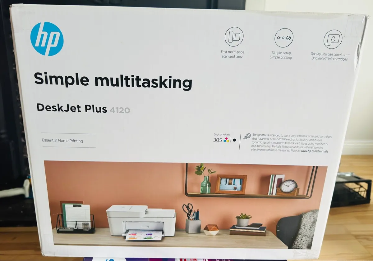 HP DeskJet Plus 4120 – All-In-One Printer - Image 1