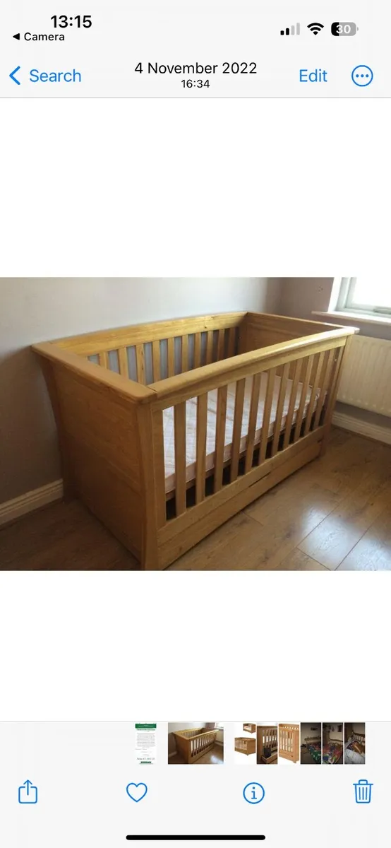 Baby Cot - Image 2