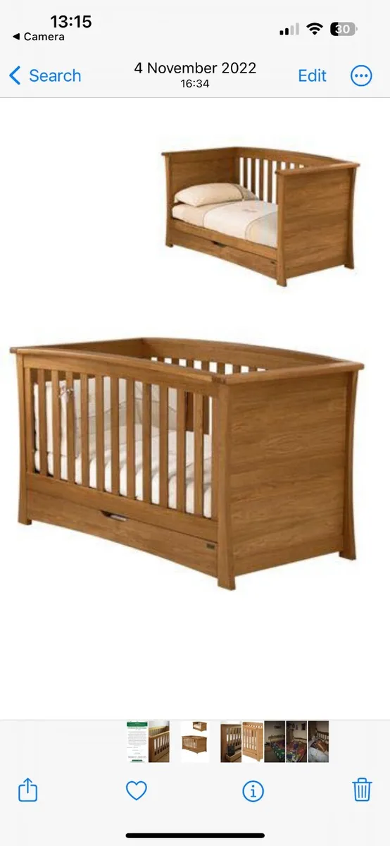 Baby Cot - Image 3